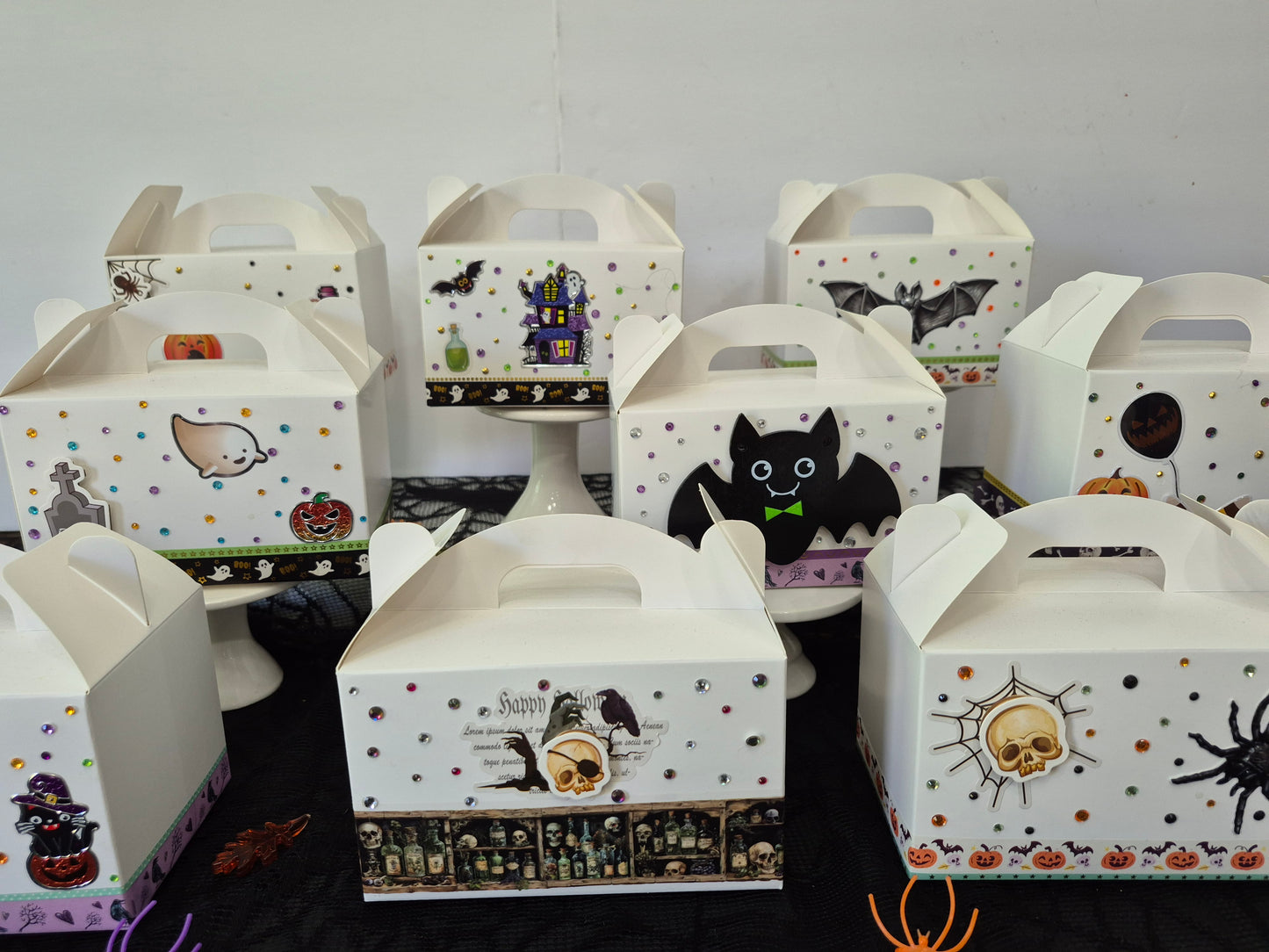 12ct Gourmet Chocolate covered Pretzels Halloween Gift Box