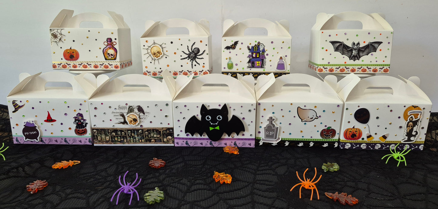 12ct Gourmet Chocolate covered Pretzels Halloween Gift Box