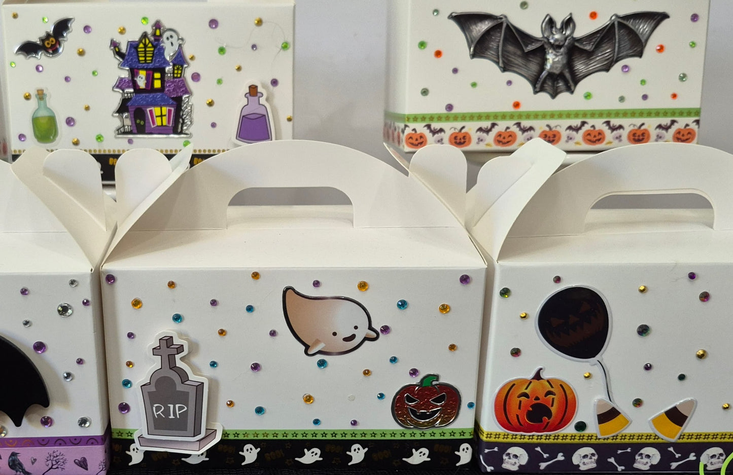 12ct Gourmet Chocolate covered Pretzels Halloween Gift Box