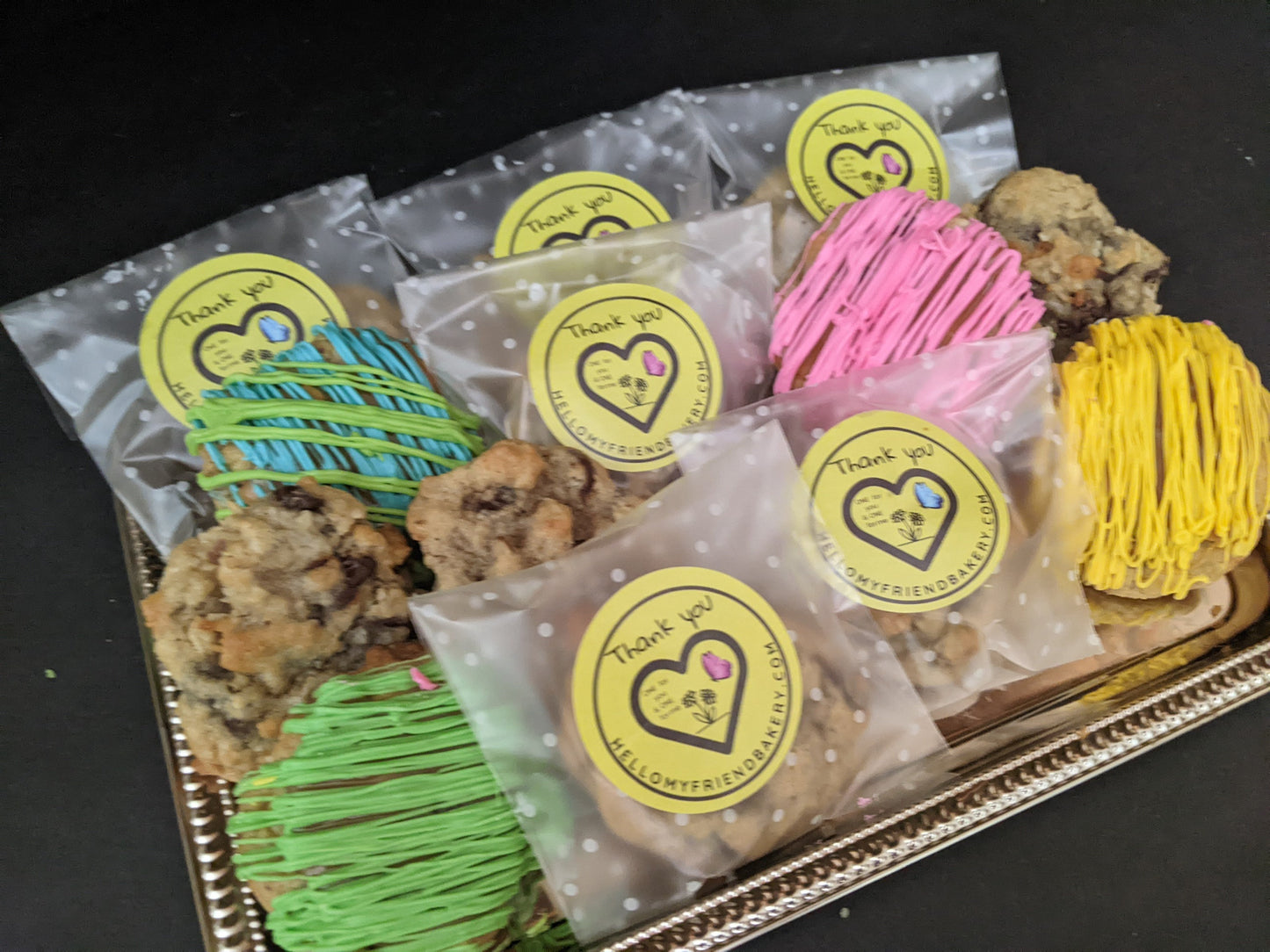 13ct Gourmet Chocolate Chip Cookies ~ Bakers Dozen with a Twist ~ Many Flavors