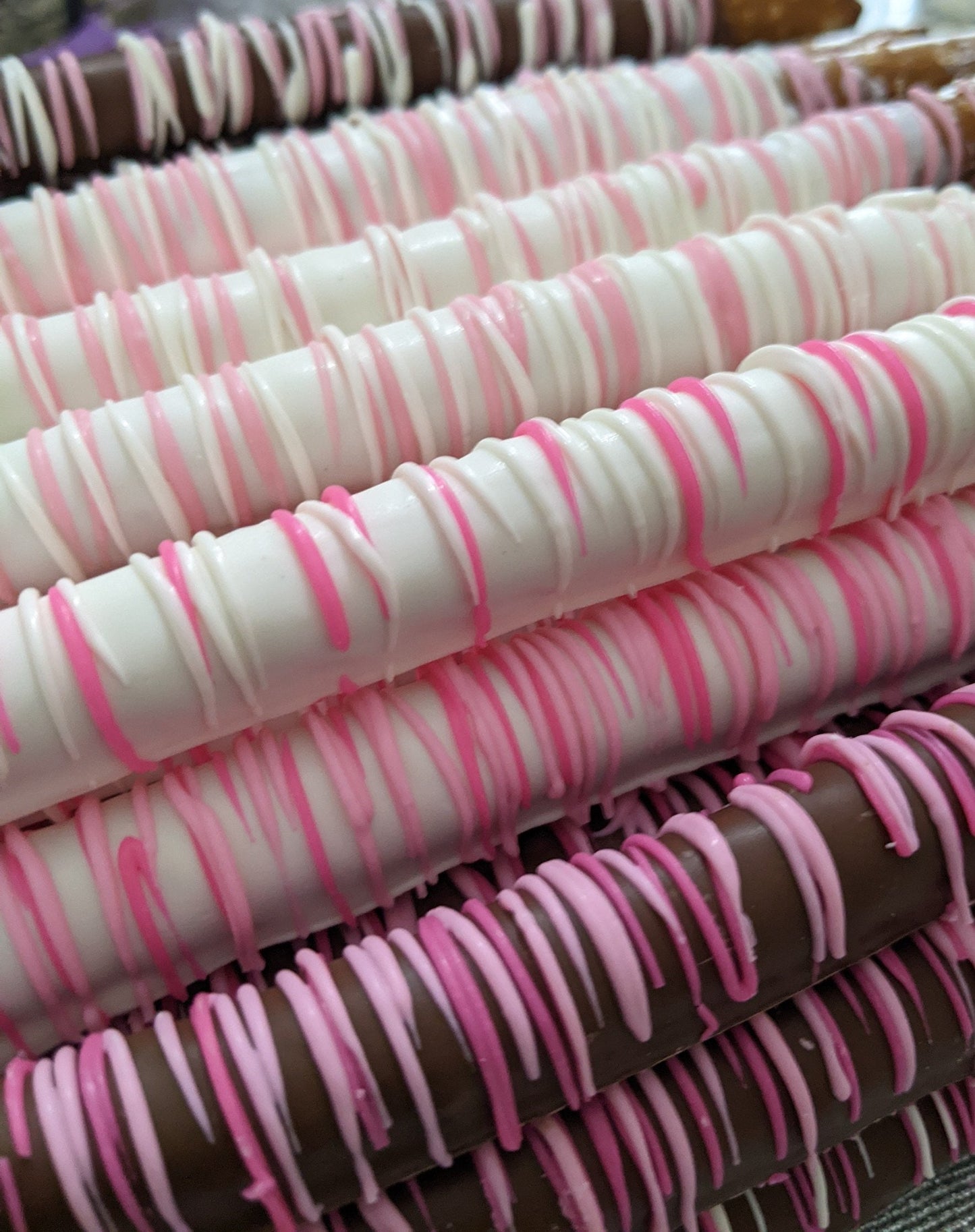 24 pc Hand Dipped & Decorated Chocolate Covered Pretzels, Oreo's and More Grab & Go!