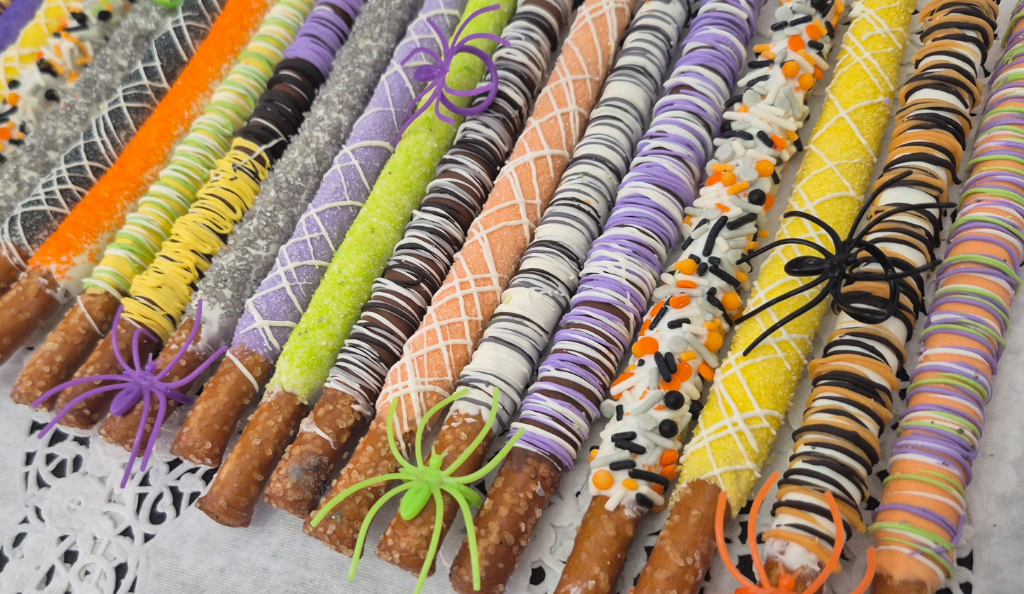 18ct Gluten Free Chocolate Covered Pretzels Rods