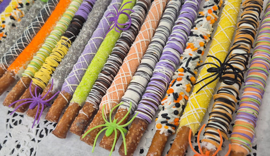 18ct Gluten Free Chocolate Covered Pretzels Rods