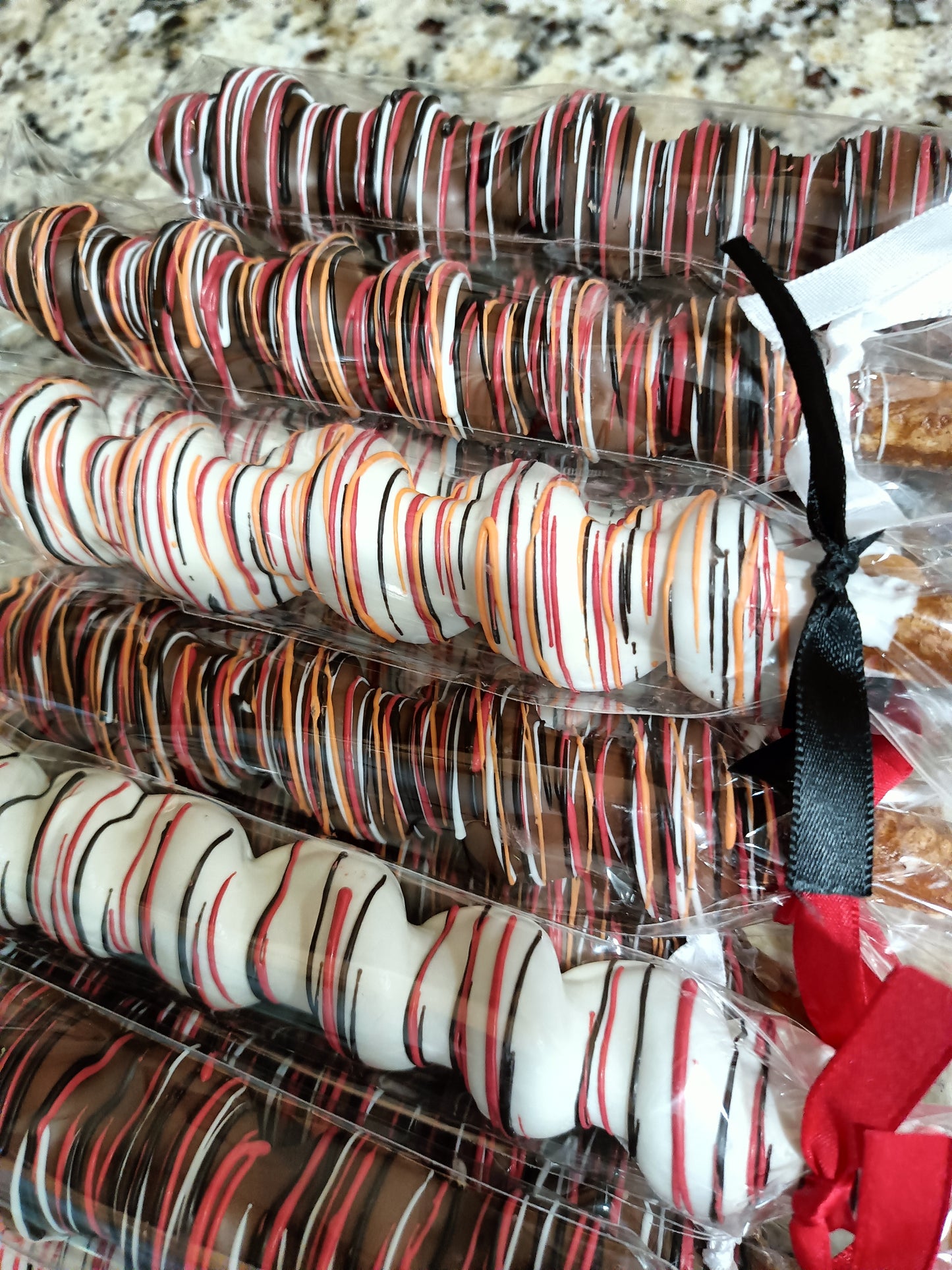 Hand Dipped Chocolate Cover  Caramel Pretzels Rods