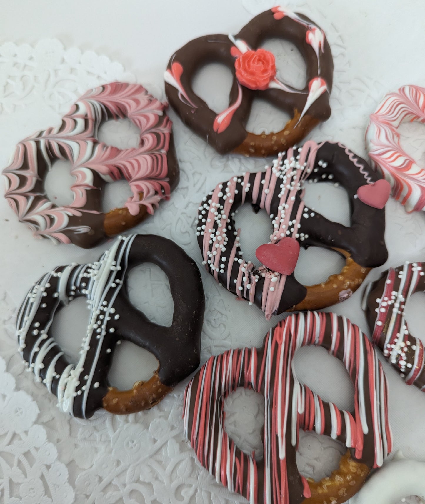 12ct Gourmet Chocolate covered Pretzels Halloween Gift Box